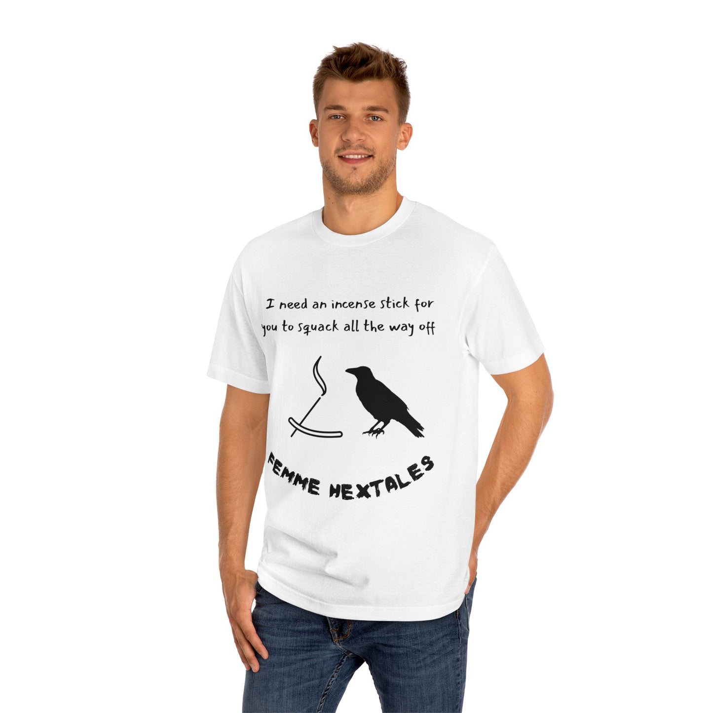 Squack Off! Incense crow comfortable tee!